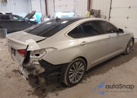 2017 Genesis G80 3.8 z USA, uszkodzony, nr VIN KMHGN4JE2HU186044